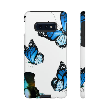 Blue Butterflies Android Case (Protective) Samsung Galaxy S10E Matte Phone Case