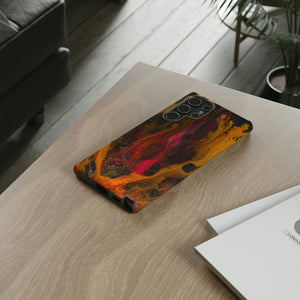 Bon Fire Ink Art Android Case (Protective) Phone Case