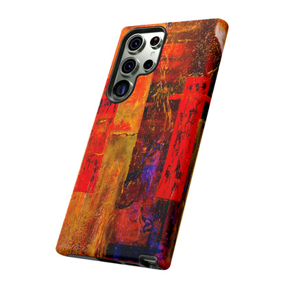 Red Oil Painting Android Case (Protective) Phone Case