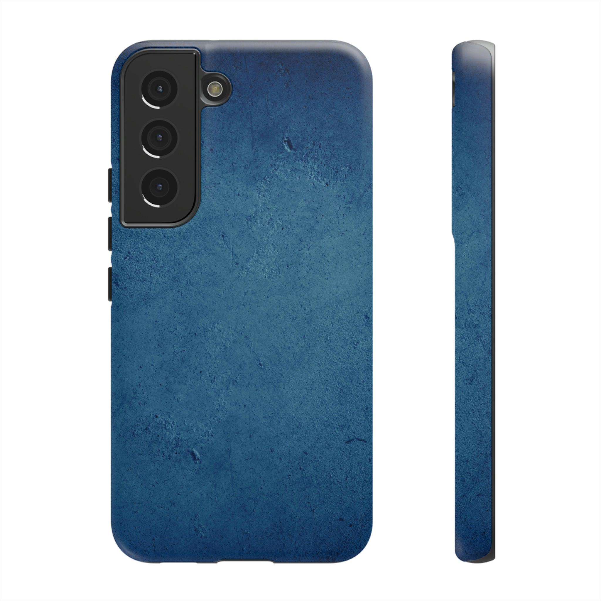 Blue Texture Android Case (Protective) Samsung Galaxy S22 Matte Phone Case