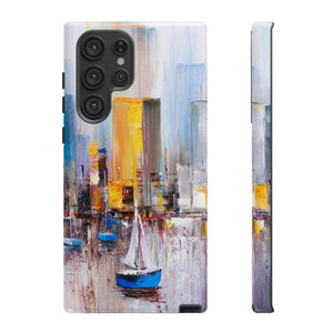 Manhattan Beach Android Case (Protective) Samsung Galaxy S22 Ultra Glossy Phone Case