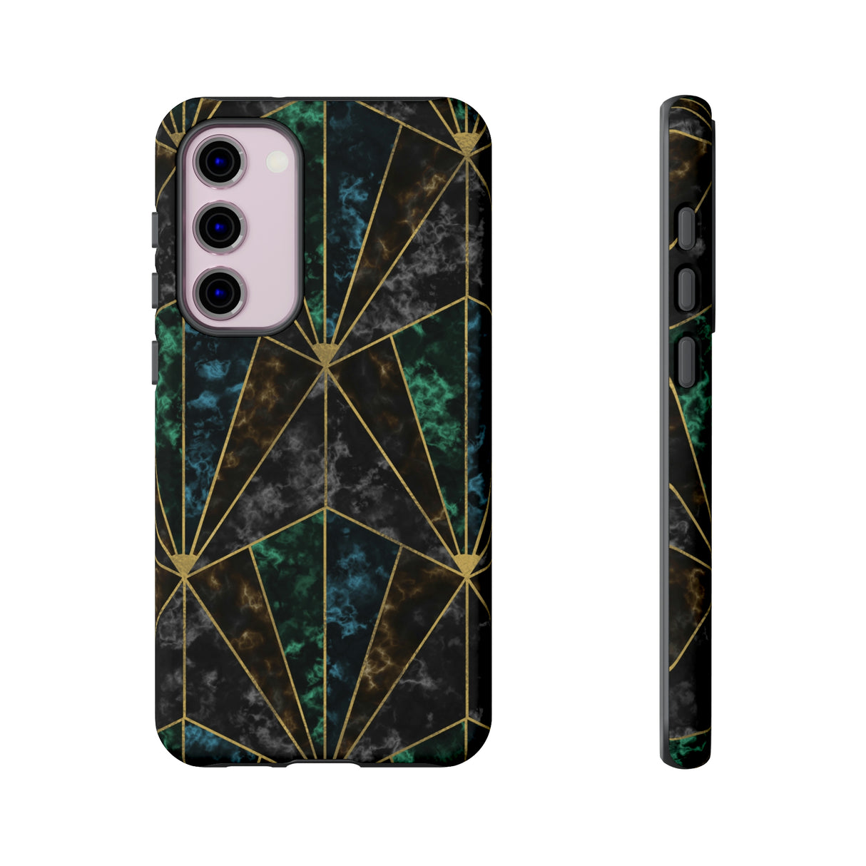 Art Deco Mirror Android Case (Protective) Samsung Galaxy S23 Plus Matte Phone Case