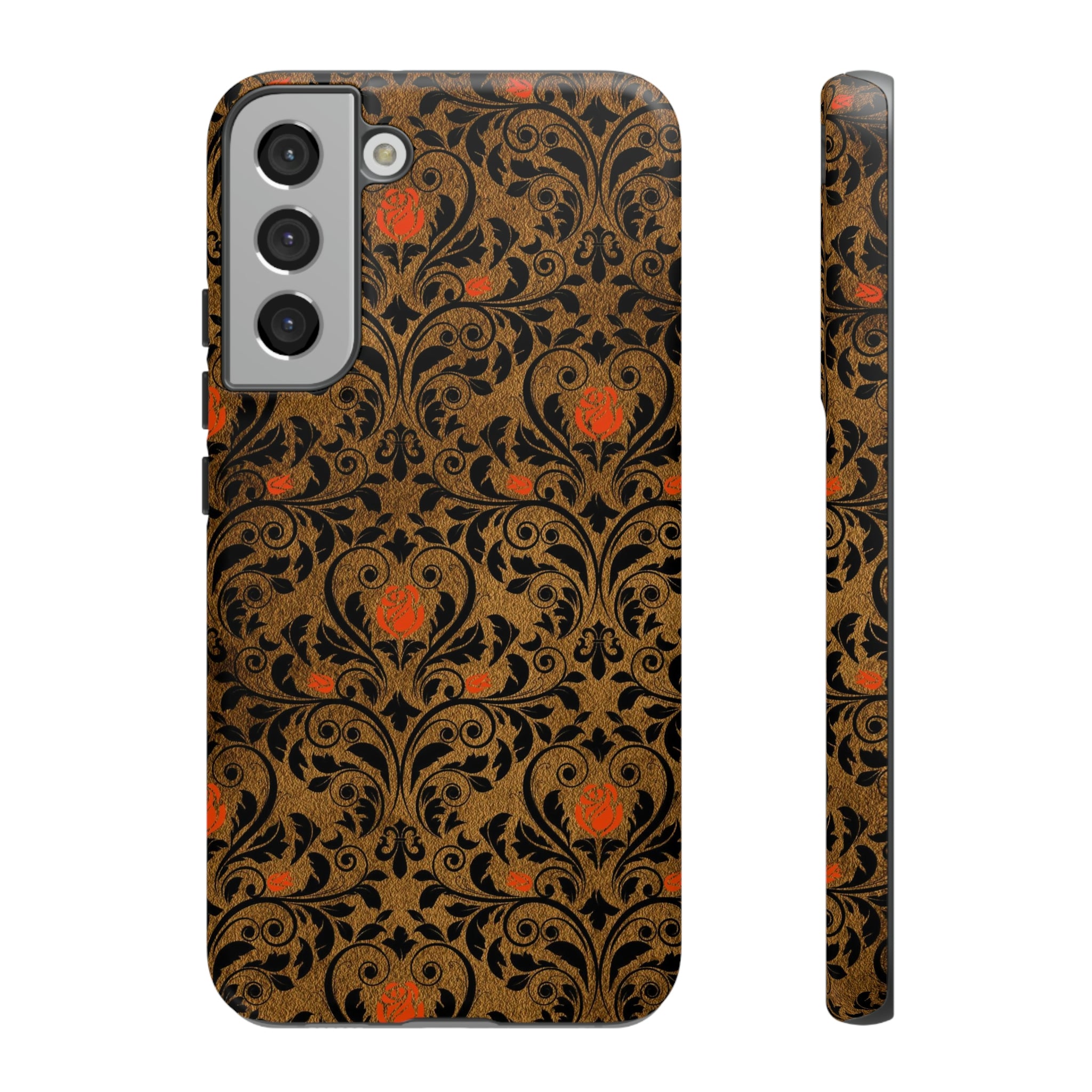 Roth Gothic Flower Samsung Case (Protective) Samsung Galaxy S22 Plus Matte Phone Case