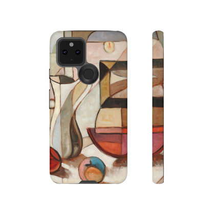 Cubism Art Table Android Case (Protective) Google Pixel 5 5G Matte Phone Case