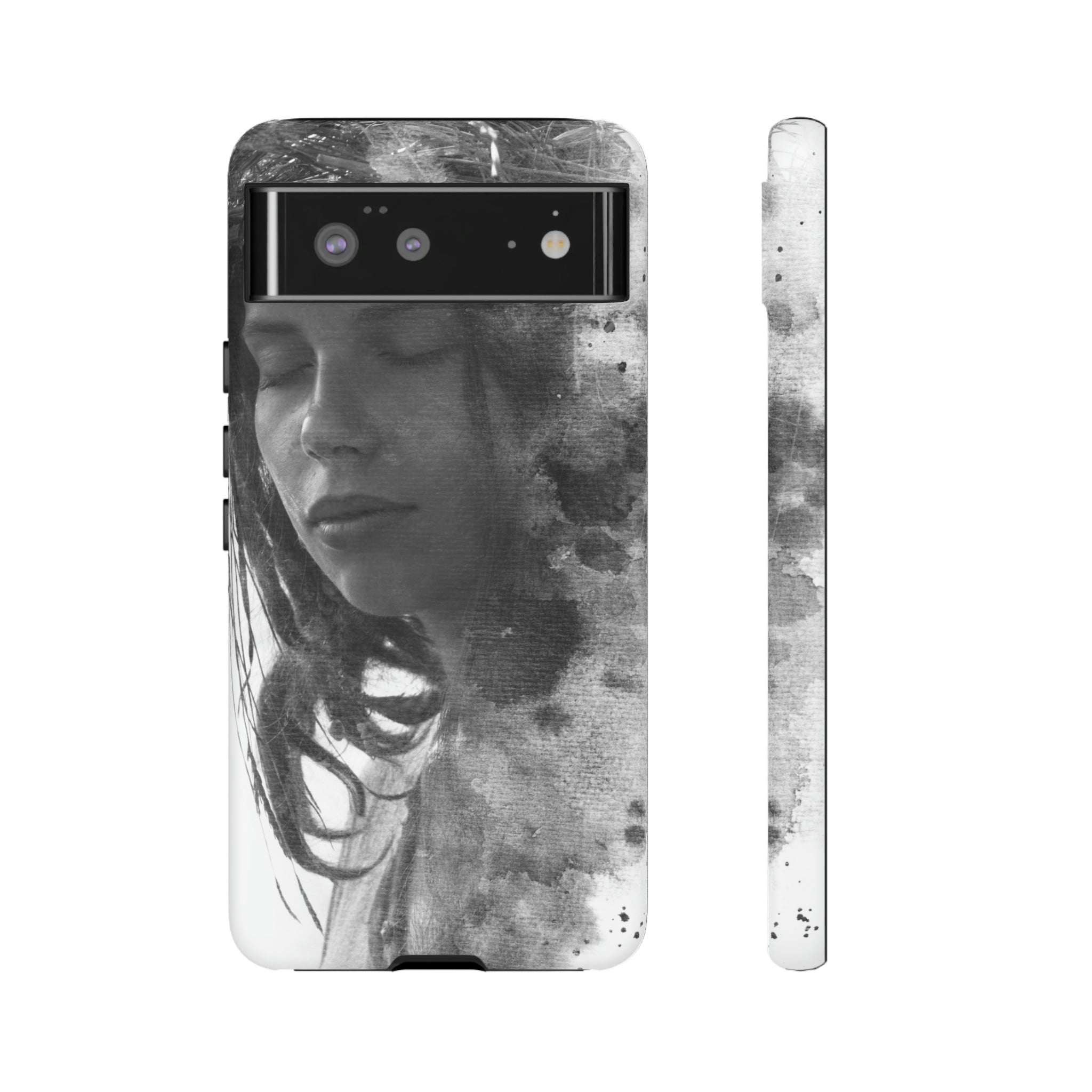 Portrait Lady Android Case (Protective) Google Pixel 6 Matte Phone Case