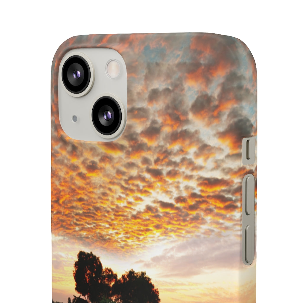 Sunset on the Tropical River Samsung/iPhone (Slim) iPhone 13 Matte Phone Case