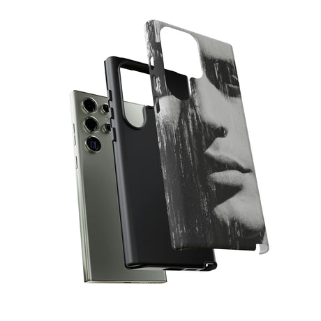 Black & White Pop Art Android Case (Protective) Phone Case