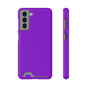 French Violet Android Case (Card) Samsung Galaxy S21 Glossy With gift packaging Phone Case