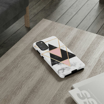 Marble Triangles Android Case (Protective) Phone Case