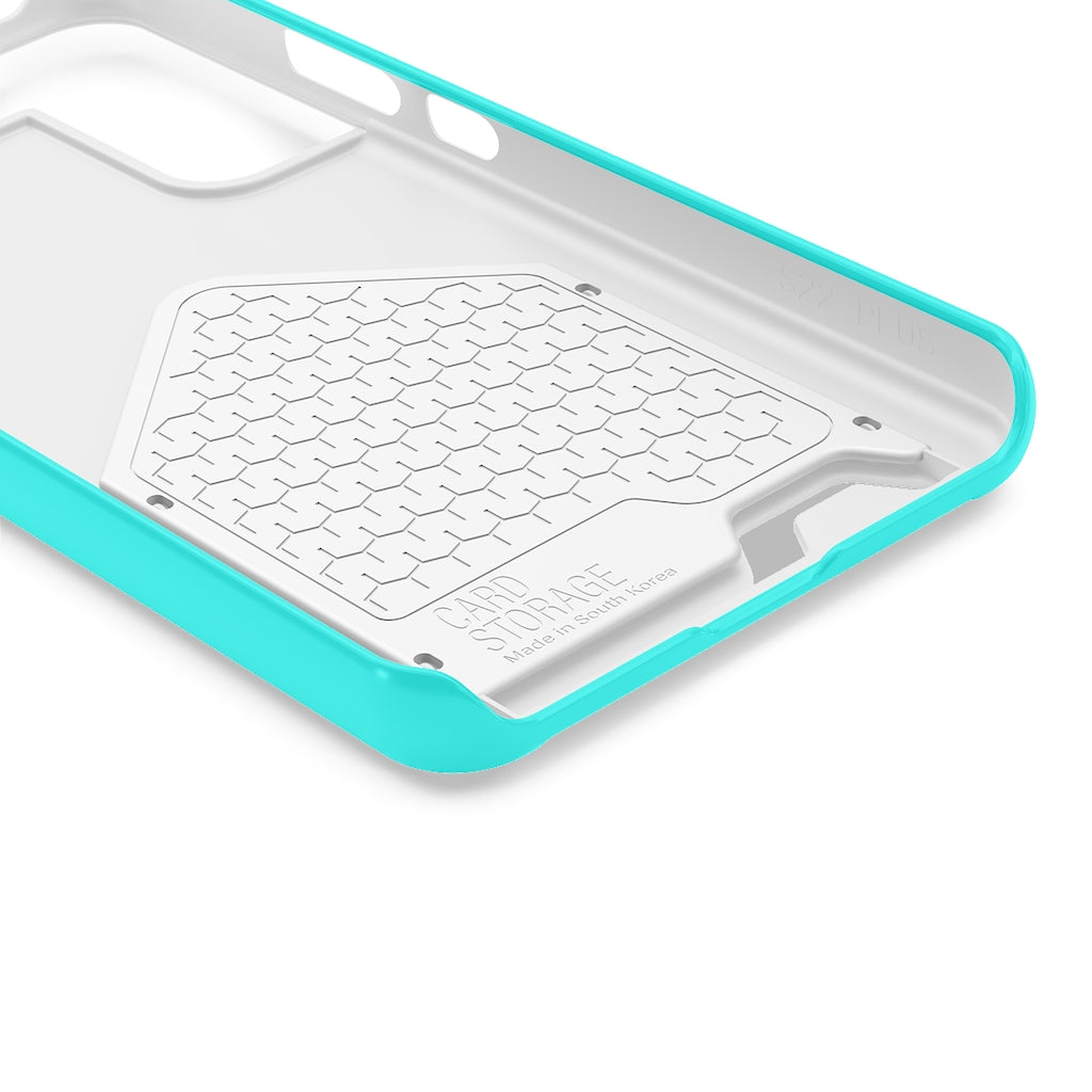 Flourescent Blue Android Case (Card) Phone Case