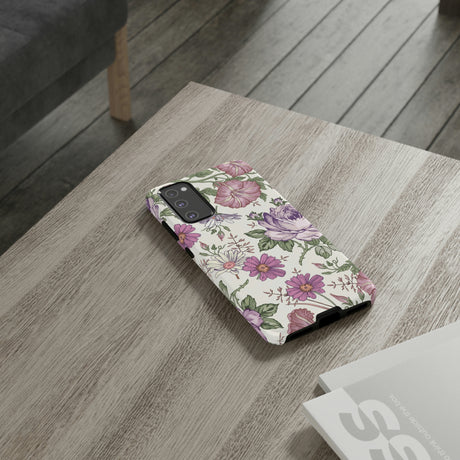 Pastel Vintage Flower Samsung Case (Protective) Phone Case