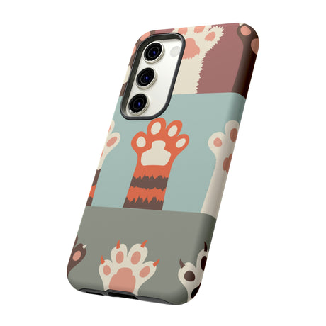 Vintage Cat Paw Android Case (Protective) Phone Case