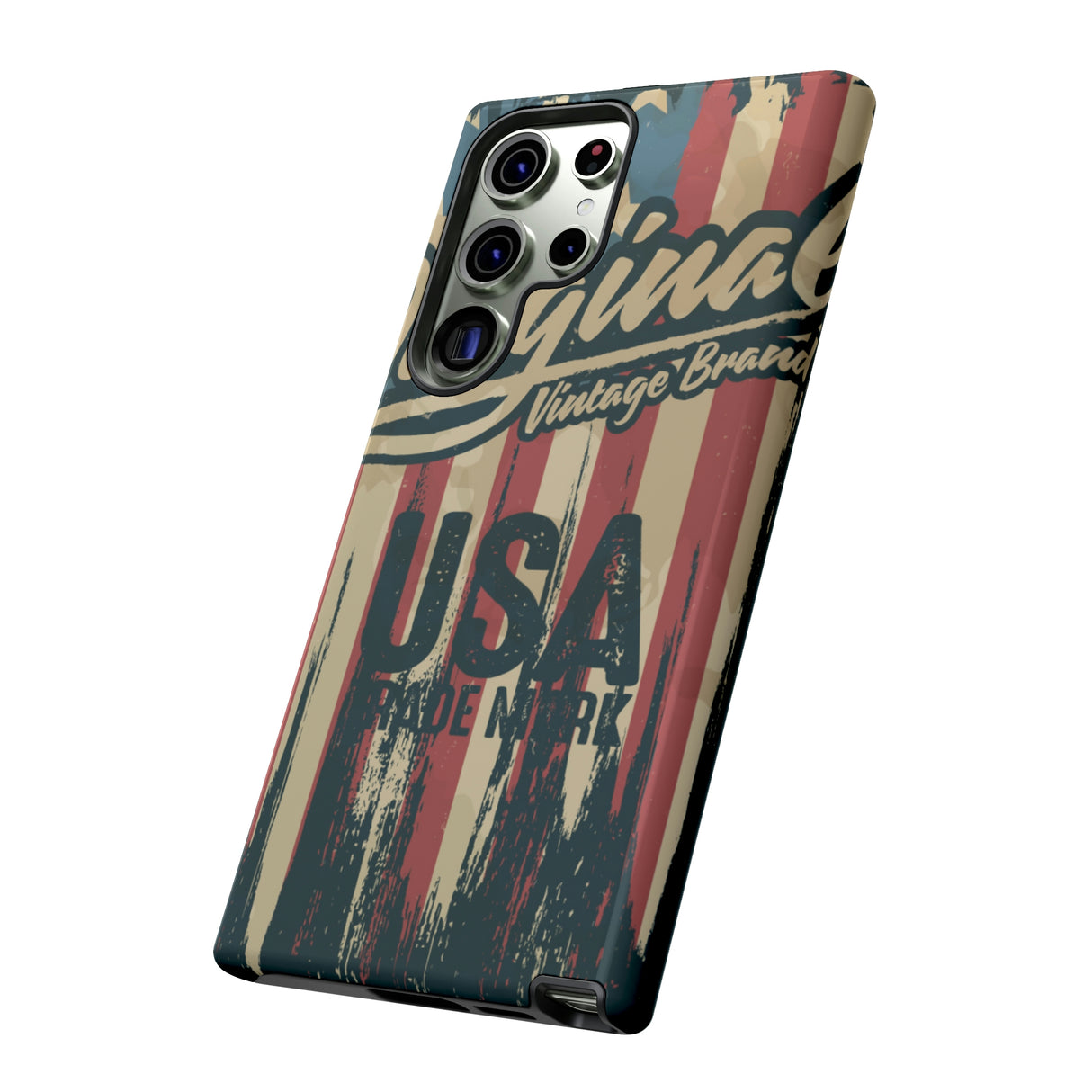 American Vintage Flag Android Case (Protective) Phone Case