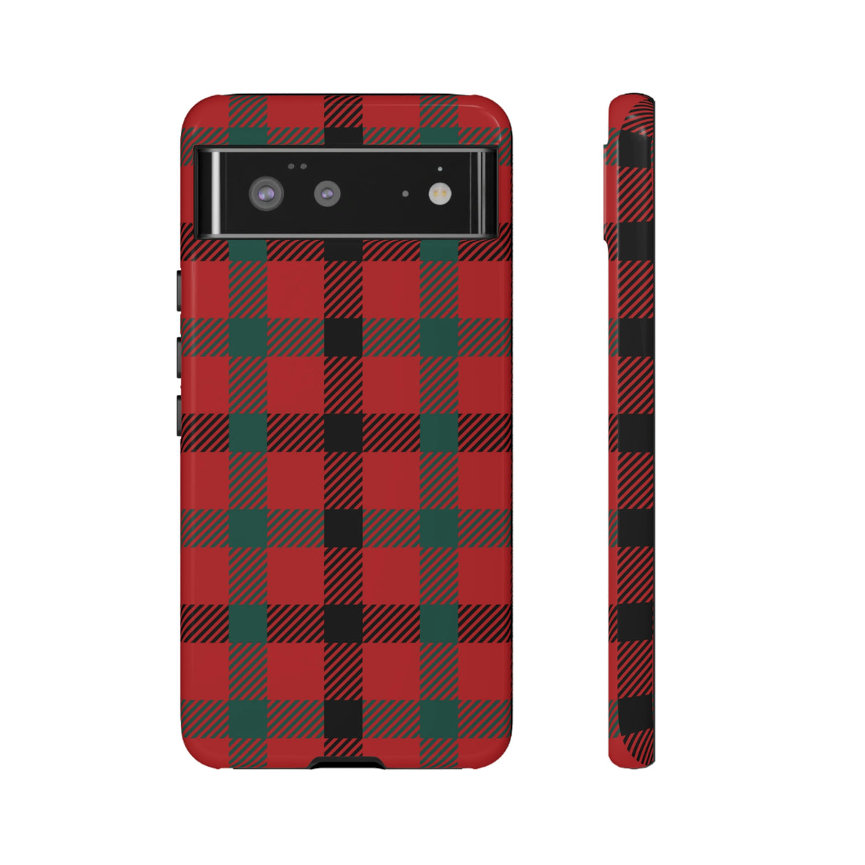 Red Flannel Android Case (Protective) Google Pixel 6 Glossy Phone Case