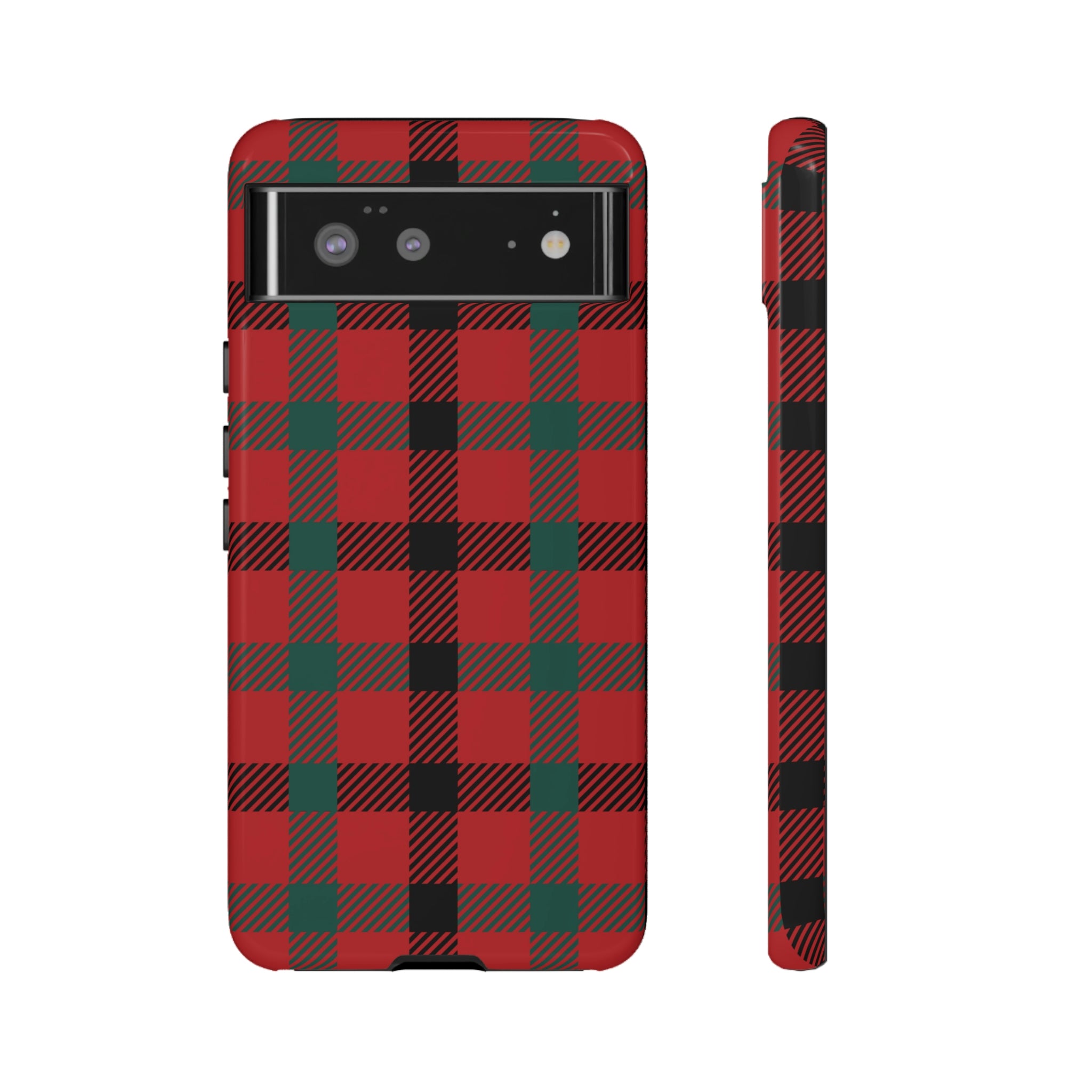 Red Flannel Android Case (Protective) Google Pixel 6 Glossy Phone Case