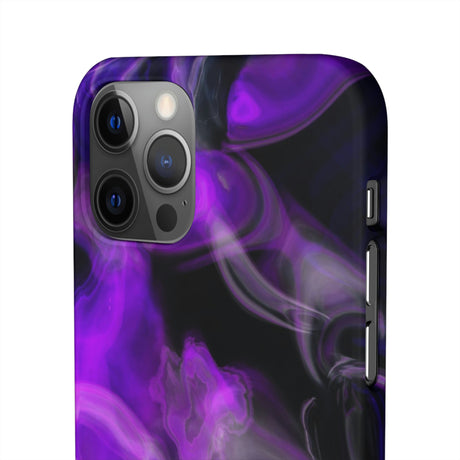 Purple Marble iPhone Case (Slim) Phone Case