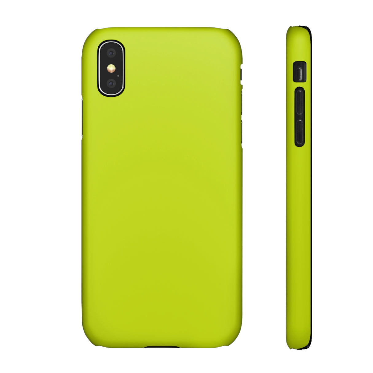 Bitter Lemon iPhone Case (Slim) iPhone X Matte Phone Case