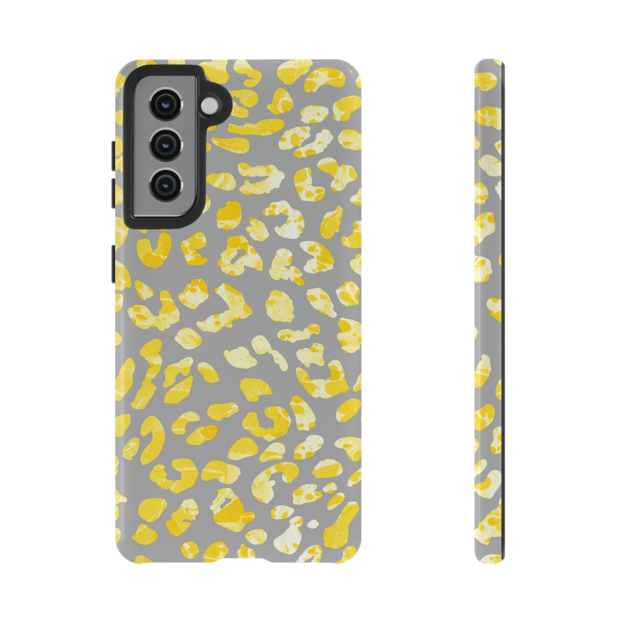 Leopard Pattern Android Case (Protective) Samsung Galaxy S21 Glossy Phone Case