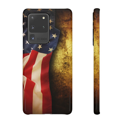 Close up of American flag Samsung/iPhone (Slim) Phone Case