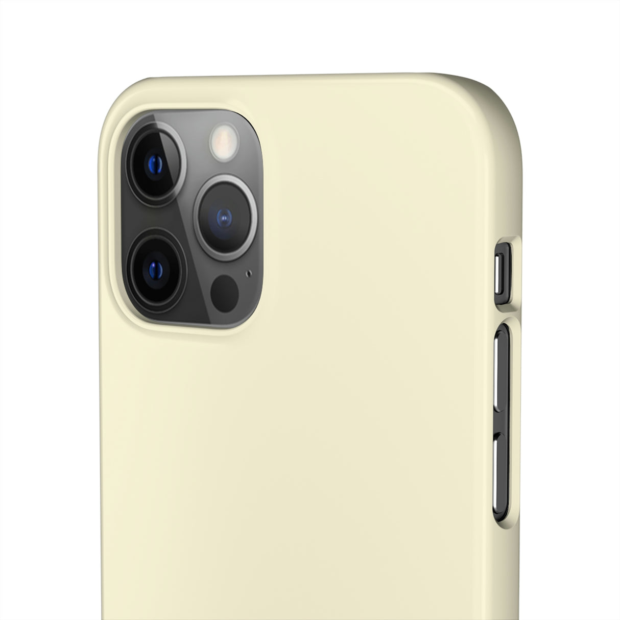 Cornsilk White iPhone Case (Slim) Phone Case