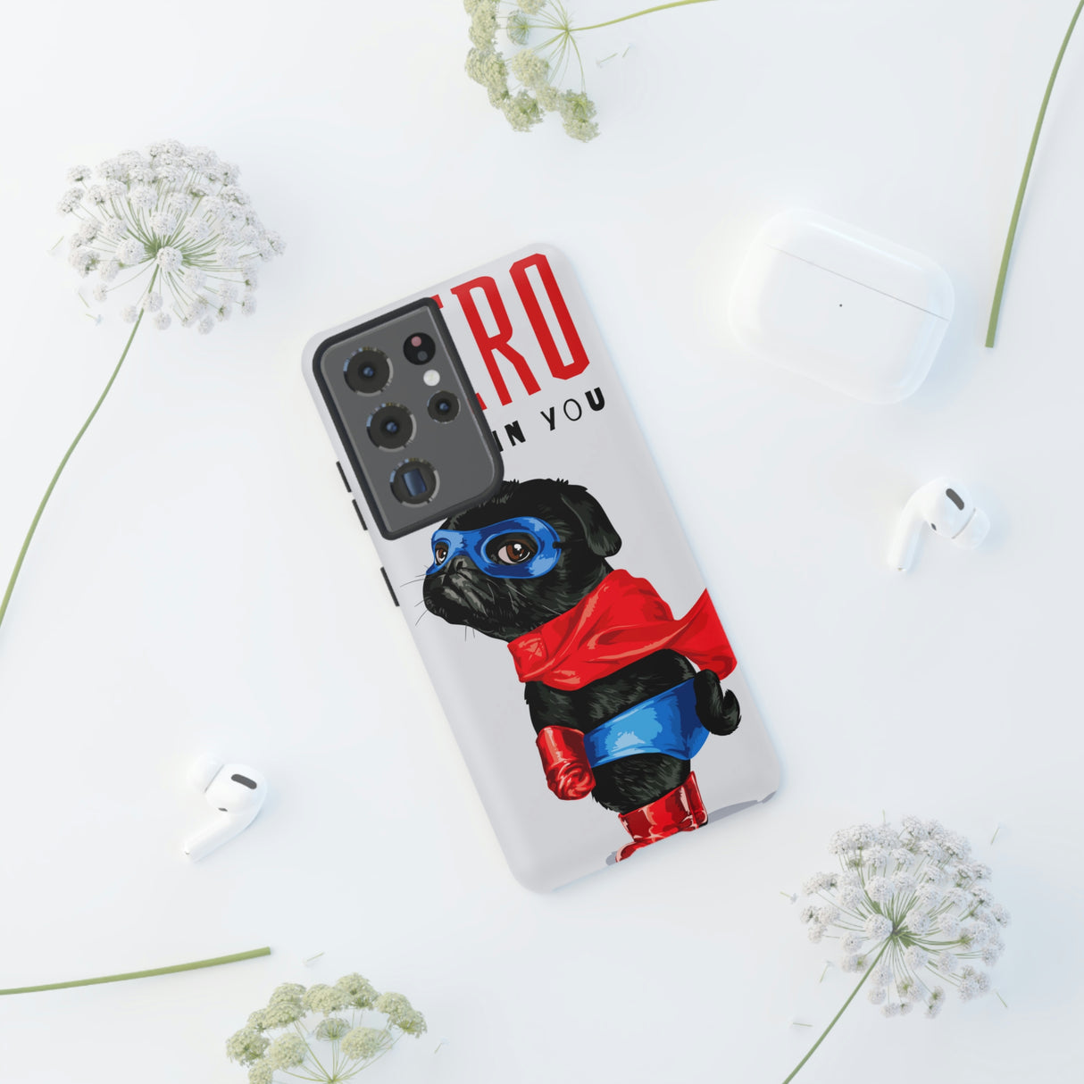 Hero Pug Android Case (Protective) Phone Case