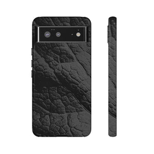 Black Leaf Android Case (Protective) Google Pixel 6 Glossy Phone Case