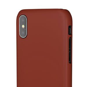 Burnt Umber iPhone Case (Slim) Phone Case