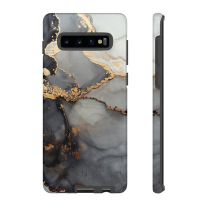 Grey Marble Android Case (Protective) Samsung Galaxy S10 Plus Glossy Phone Case