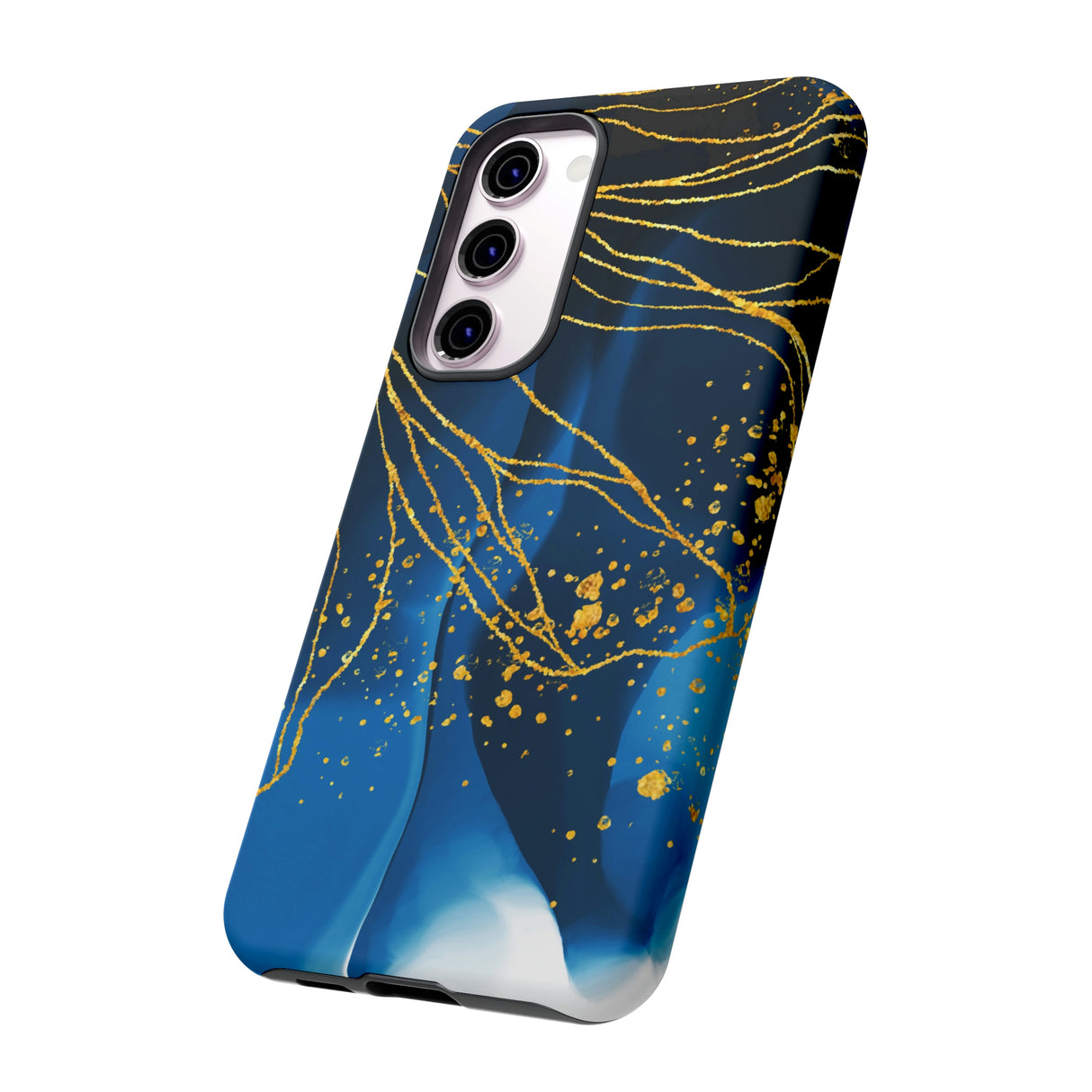 Blue Watercolor Art Android Case (Protective) Phone Case