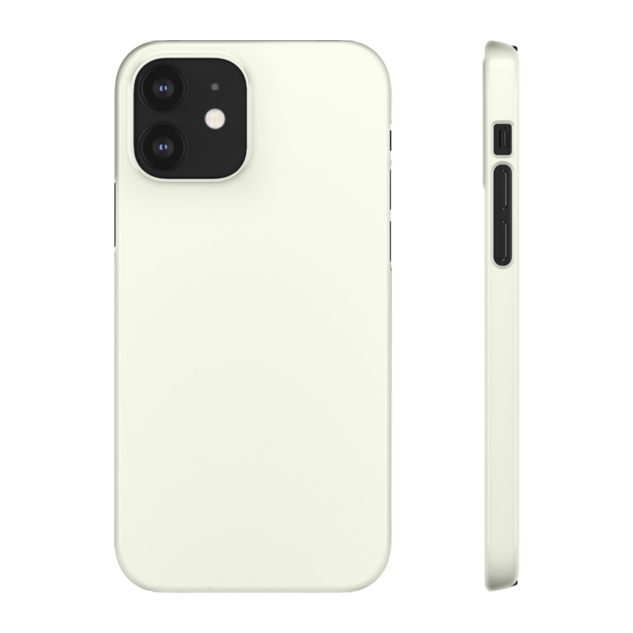 Ivory iPhone Case (Slim) iPhone 12 Glossy Phone Case