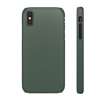 Feldgrau iPhone Case (Slim) iPhone X Glossy Phone Case