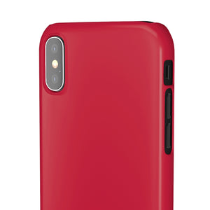 Cardinal Red iPhone Case (Slim) Phone Case