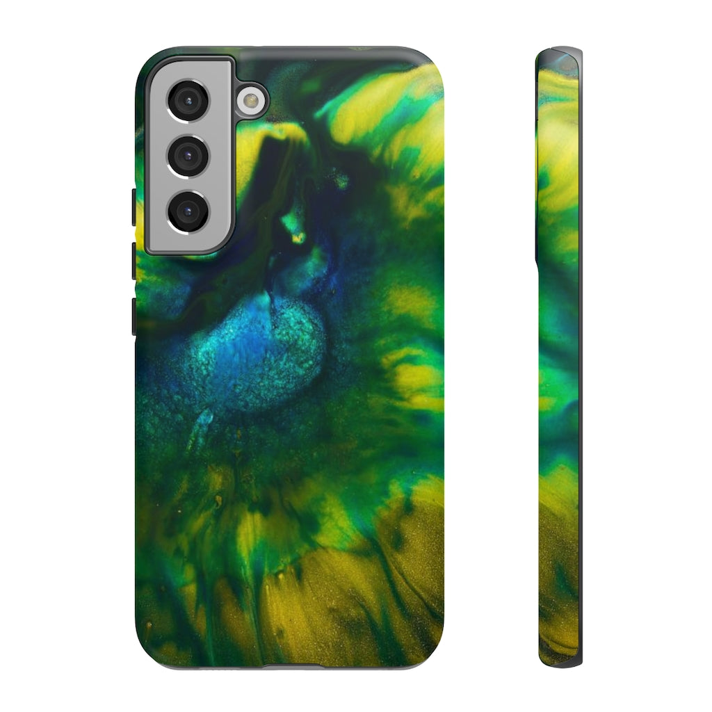 Dragon Eye Ink Art Android Case (Protective) Samsung Galaxy S22 Plus Matte Phone Case