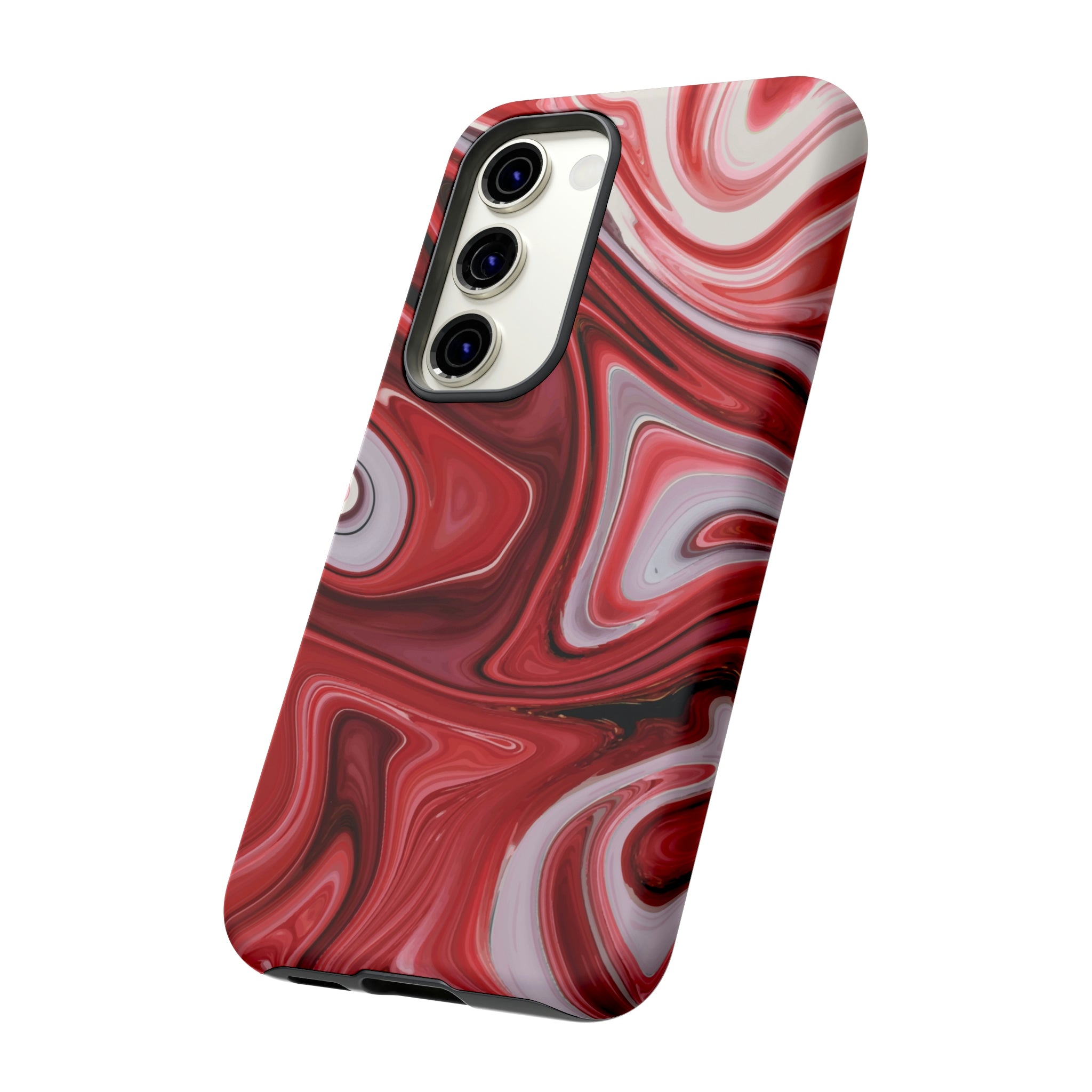 Red White Liquid Android Case (Protective) Phone Case