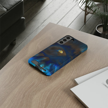 Space Galaxy Ink Art Samsung Case (Card) Phone Case