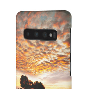 Sunset on the Tropical River Samsung/iPhone (Slim) Samsung Galaxy S10 Glossy Phone Case