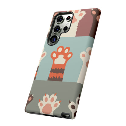 CASEBOB Phone Case Vintage Cat Paw Android Case (Protective)