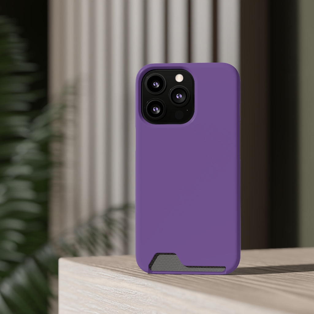 Dark Lavender iPhone Case (Card) Phone Case