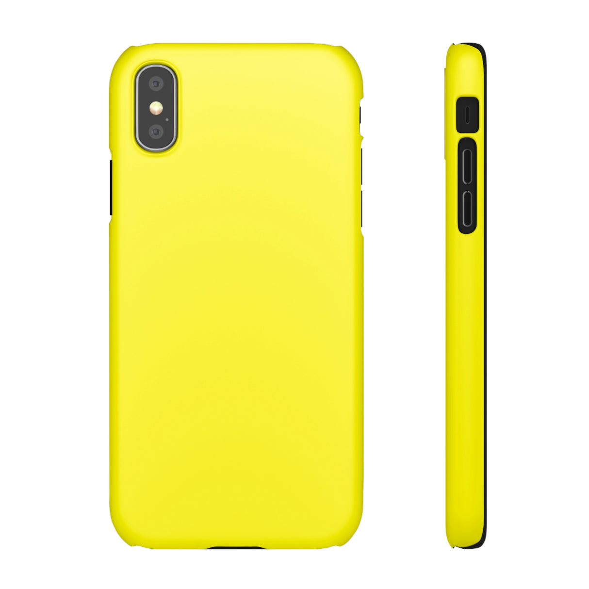 Cadmium Yellow iPhone Case (Slim) iPhone XS Matte Phone Case