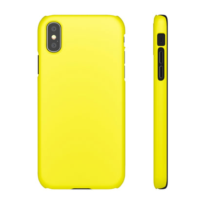 Cadmium Yellow iPhone Case (Slim) iPhone XS Matte Phone Case