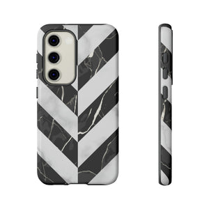 Herringbone Android Case (Protective) Samsung Galaxy S23 Glossy Phone Case