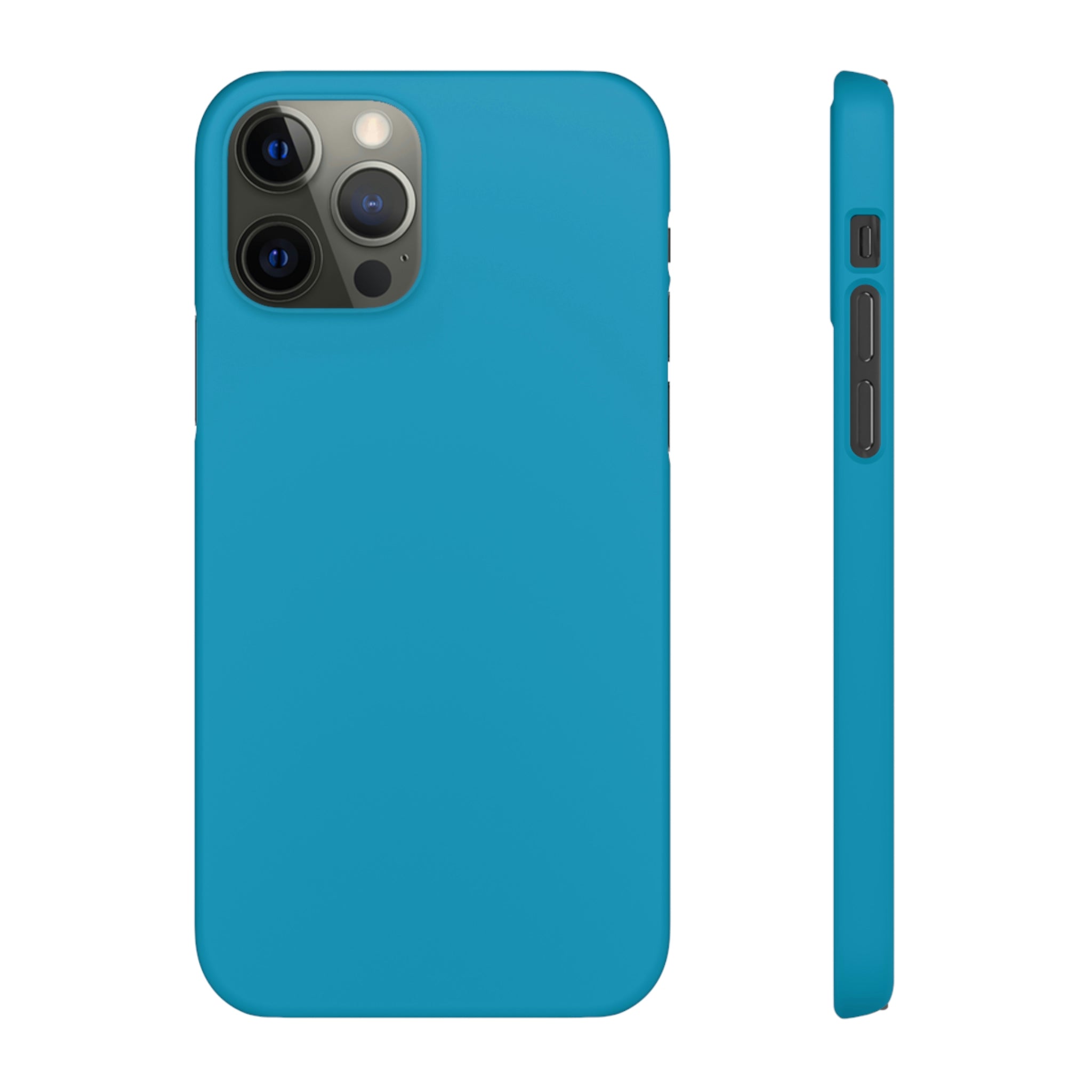 Blue Green iPhone Case (Slim) iPhone 12 Pro Matte Phone Case