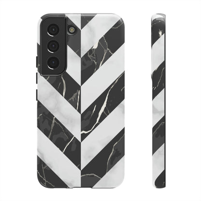 Herringbone Android Case (Protective) Samsung Galaxy S22 Glossy Phone Case