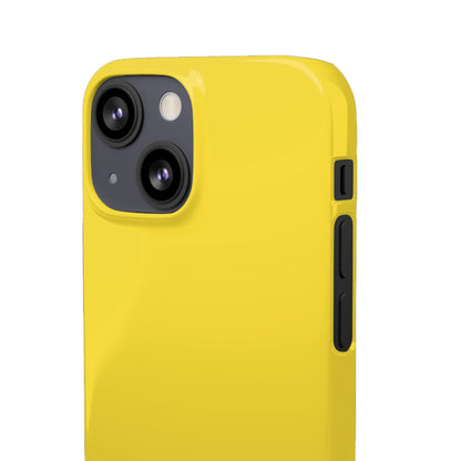 Banana Yellow iPhone Case (Slim) Phone Case