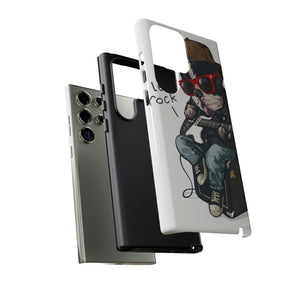 Rock n Roll Dog Android Case (Protective) Phone Case