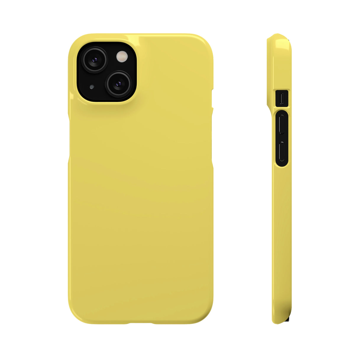 Arylide Yellow iPhone Case (Slim) iPhone 14 Glossy Phone Case