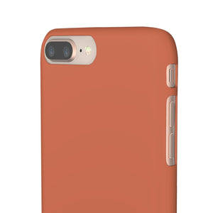 Copper Red iPhone Case (Slim) Phone Case