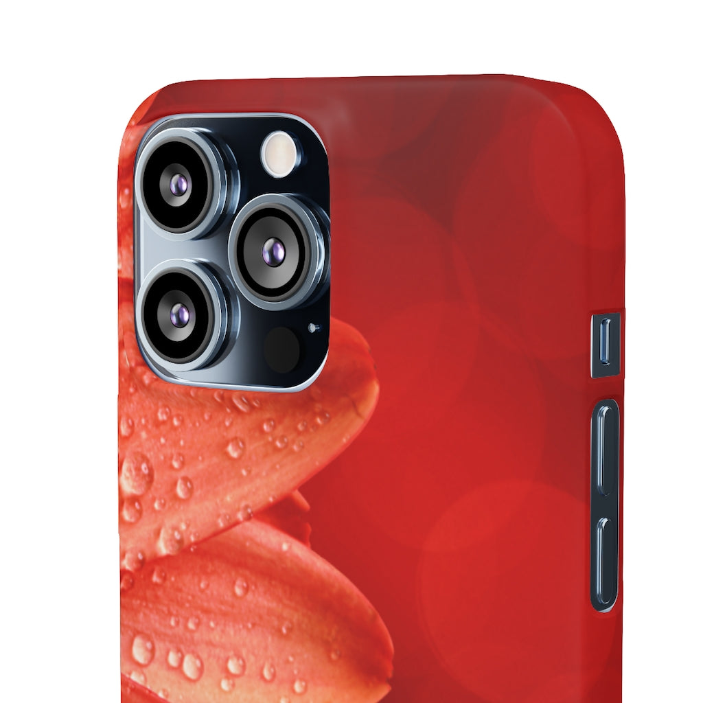 Red Spring Flower Samsung/iPhone (Slim) iPhone 13 Pro Max Matte Phone Case