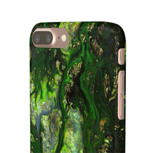 Smaragd Jewel Ink Art iPhone Case (Slim) Phone Case