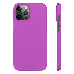 Deep Fuchsia Purple iPhone Case (Slim) iPhone 12 Pro Max Matte Phone Case